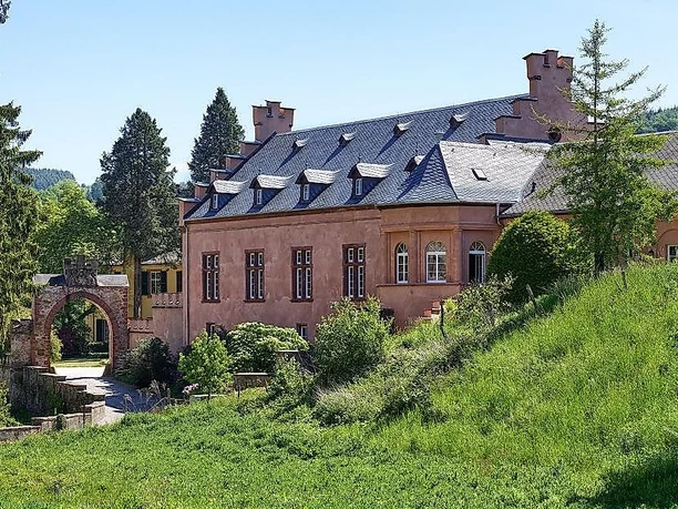 Schloss Grünhaus Eingangsportal Schloss Grünhaus Eingangsportal