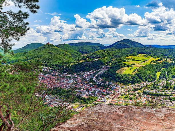 Blick vom Sommerfelsen