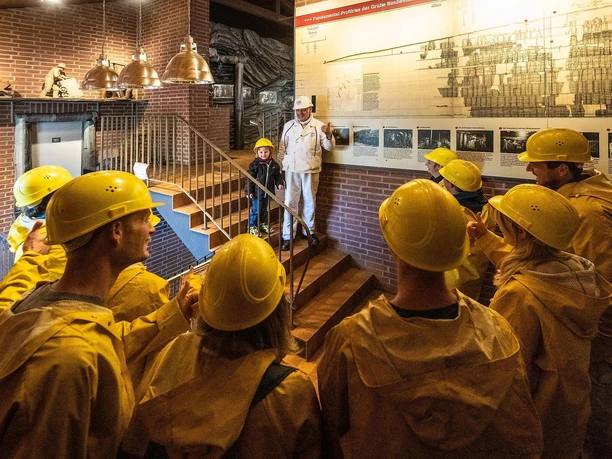 Beginn einer Führung