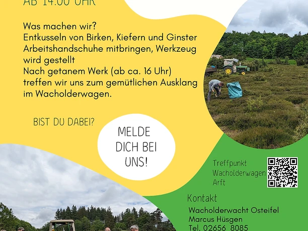 Plakat Natur Schutz treffen