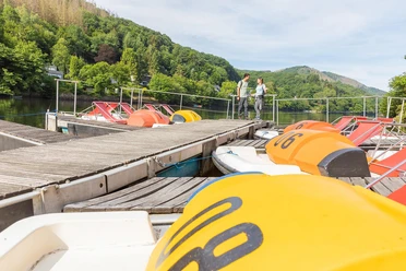 Tretbootverleih Staubecken Heimbach