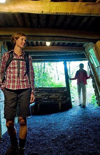 Dachschieferbergwerk Assberg Eingangsbereich