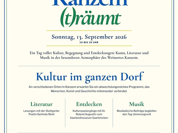 Flyer Kanzem (t)räumt