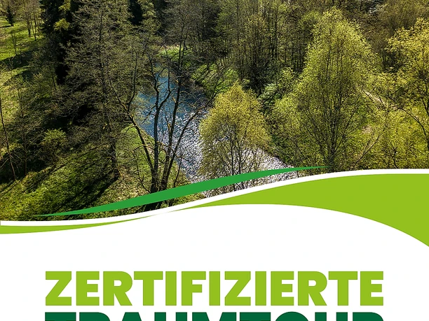 Plakat Zertifizierte Traumtour