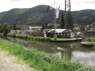 Wohnmobilstellplatz an der Lahn in Bad Ems