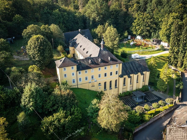 Kloster Marienthal Vogelperspektive