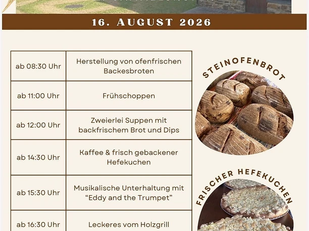 Flyer Backesfest Jammelshofen 2026