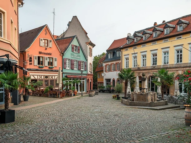Der Römerplatz ist Teil der Fußgängerzone
