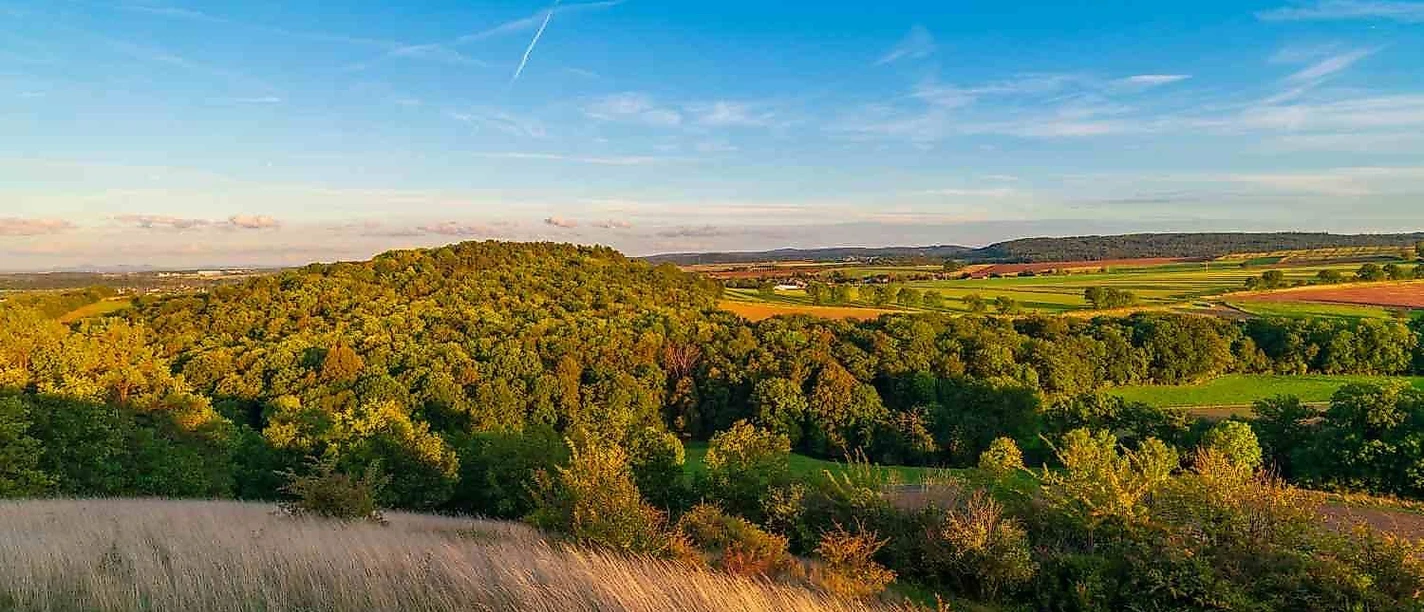 Blick in die Landschaft