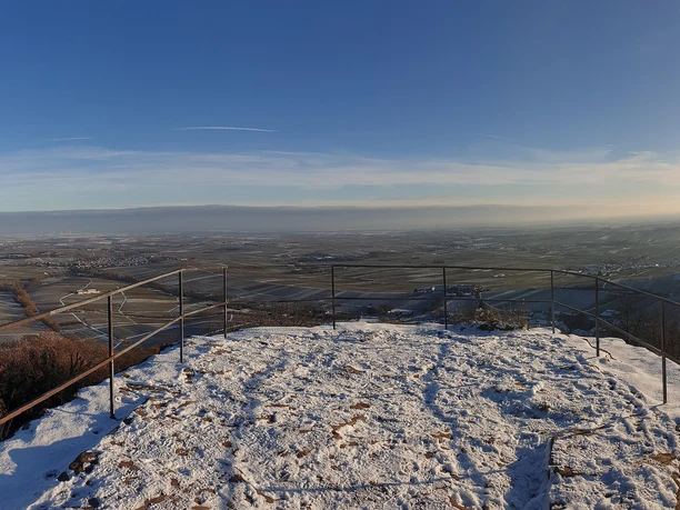 Aussichtsplattform im Winter Aussichtsplattform im Winter