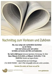 Nachmittag zum Vorlesen und Zuhören