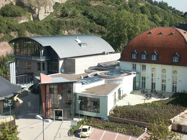 Haus des Gastes von oben