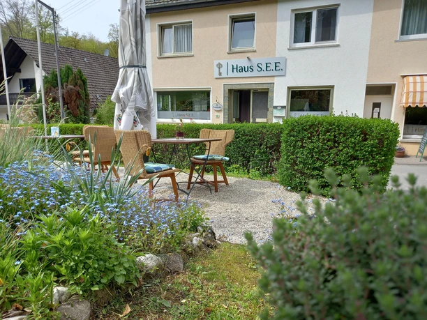 Haus S.E.E. mit Biergarten