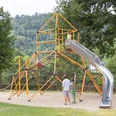 Spielplatz Einruhr Kletterpyramide