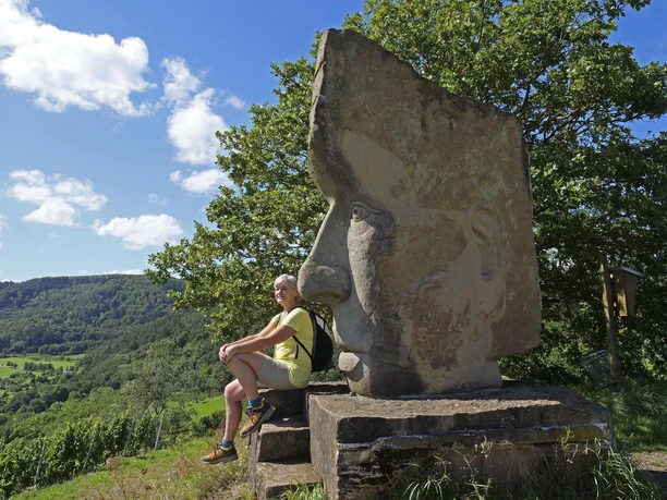 Skulptur Meteor Wawern