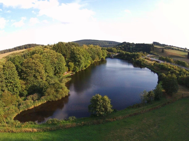 Luftbild Angelsee Willwerath
