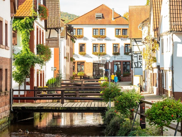 Gerbergasse mit Mühle Zum Alten Wasserrad
