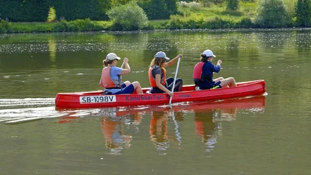 Kanufahren auf der Saar (1)