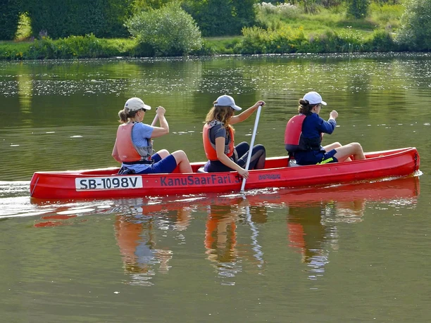 Kanufahren auf der Saar (1)