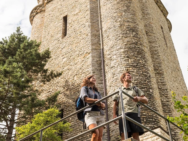 Bismarckturm - Besucherplattform