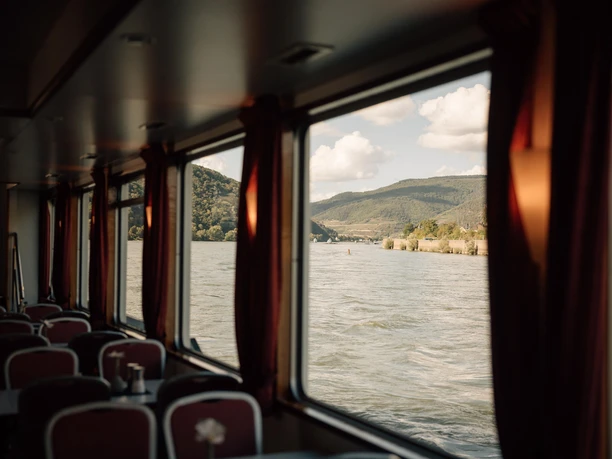 Ausblick aus dem Schiffsinneren