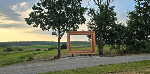 Arfurter Himmelsfenster Sommerabend-Panorama