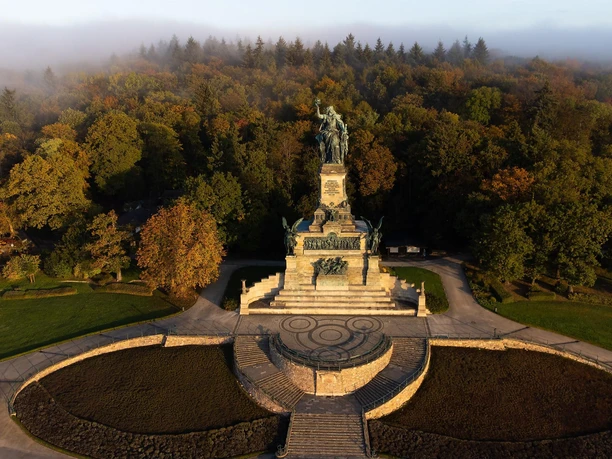 Luftaufnahme Niederwalddenkmal