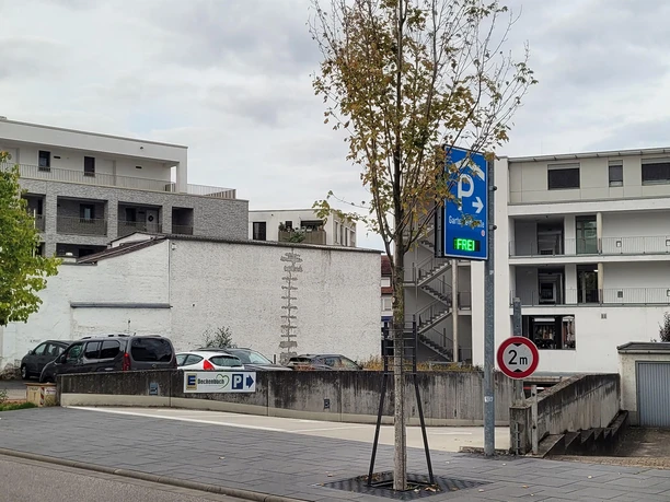 Parkhaus Gartenfeldstraße Außenansicht