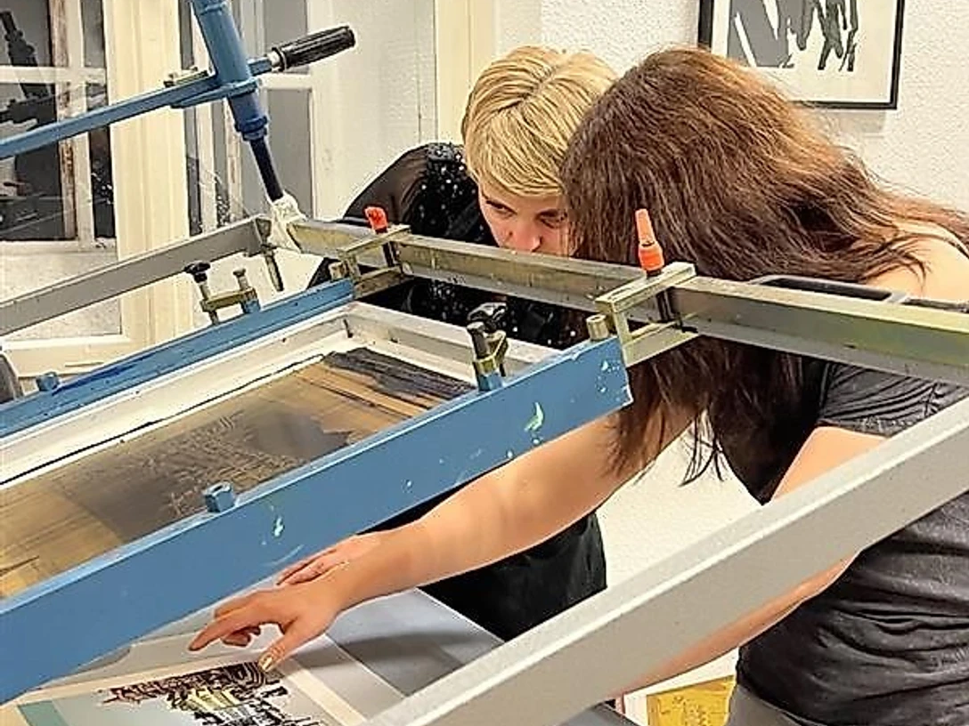 Siebdruck Ellen Schneider