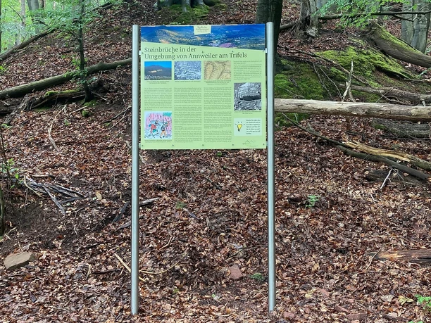 Infotafel Steinbrüche