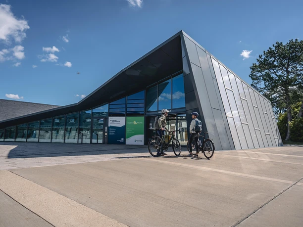 Eingang zu den Ausstellungen auf Vogelsang IP