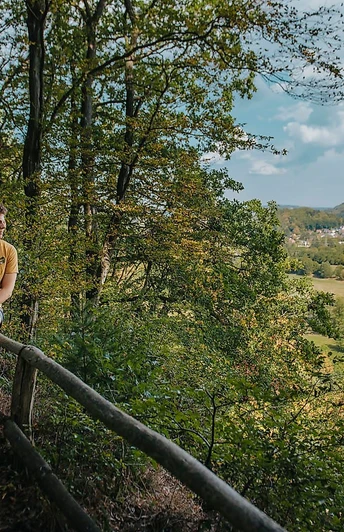Unterwegs auf dem Traumschleifchen Bardenbacher Fels