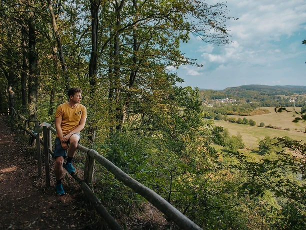 Unterwegs auf dem Traumschleifchen Bardenbacher Fels