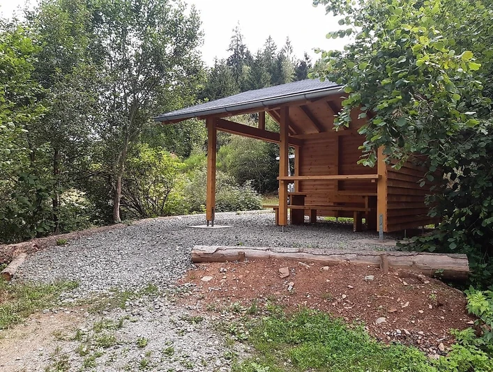 Schutzhütte Saar-Hunsrück-Steig, Keller Steg