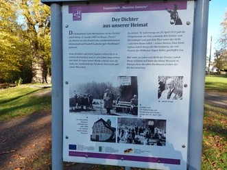 Infotafel an der Jakob-Kneip-Eiche