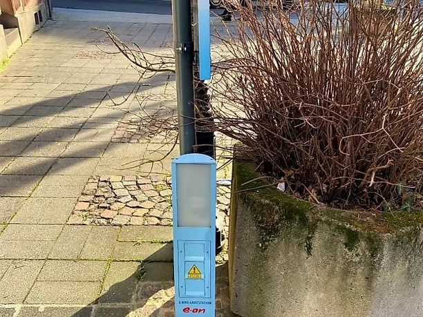 E-Bike-Ladestation