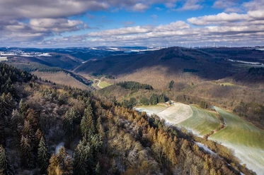 Aussicht in die Eifel vom Hochsimmer