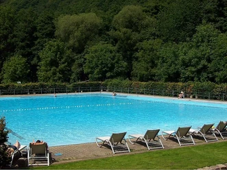 Das Freibad Abenden