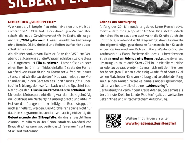 Infotafel_Silberpfeil