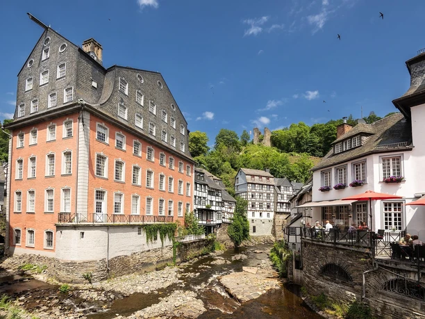 Blick zum Haller von der Rurbrücke