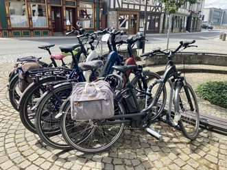 Fahrradständer Tourist-Information Dillenburg