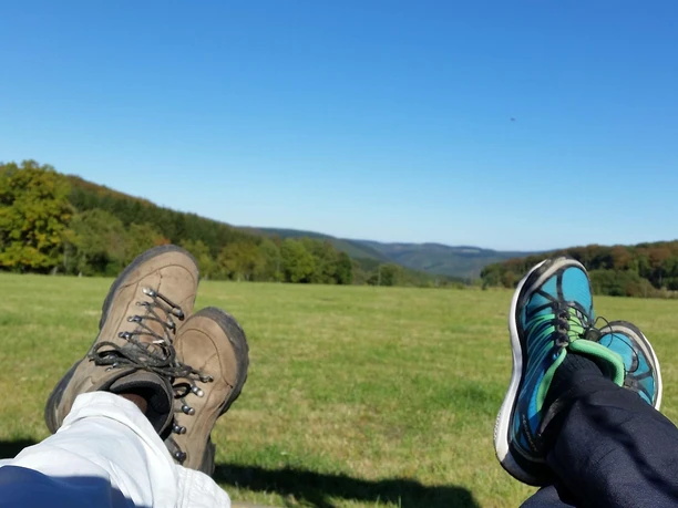 Entspannung auf der Schaukelliege