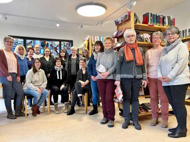 Das Bücherei-Team in Niederfischbach