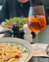 Arcularius Pasta & Aperol