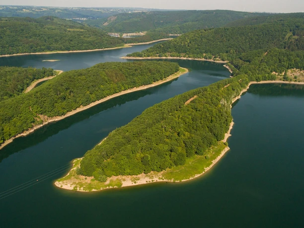 Urftstausee im Nationalpark Eifel