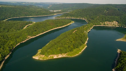 Urftstausee im Nationalpark Eifel