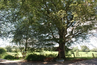 Wegekreuz am Wanderparkplatz