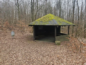 Schutzhütte Löwenspur 3 blau Hachenburg