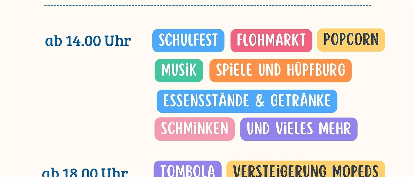 Schulfest in Waldrach