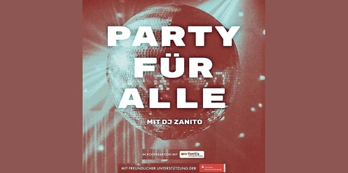 Plakat Party für Alle Juni